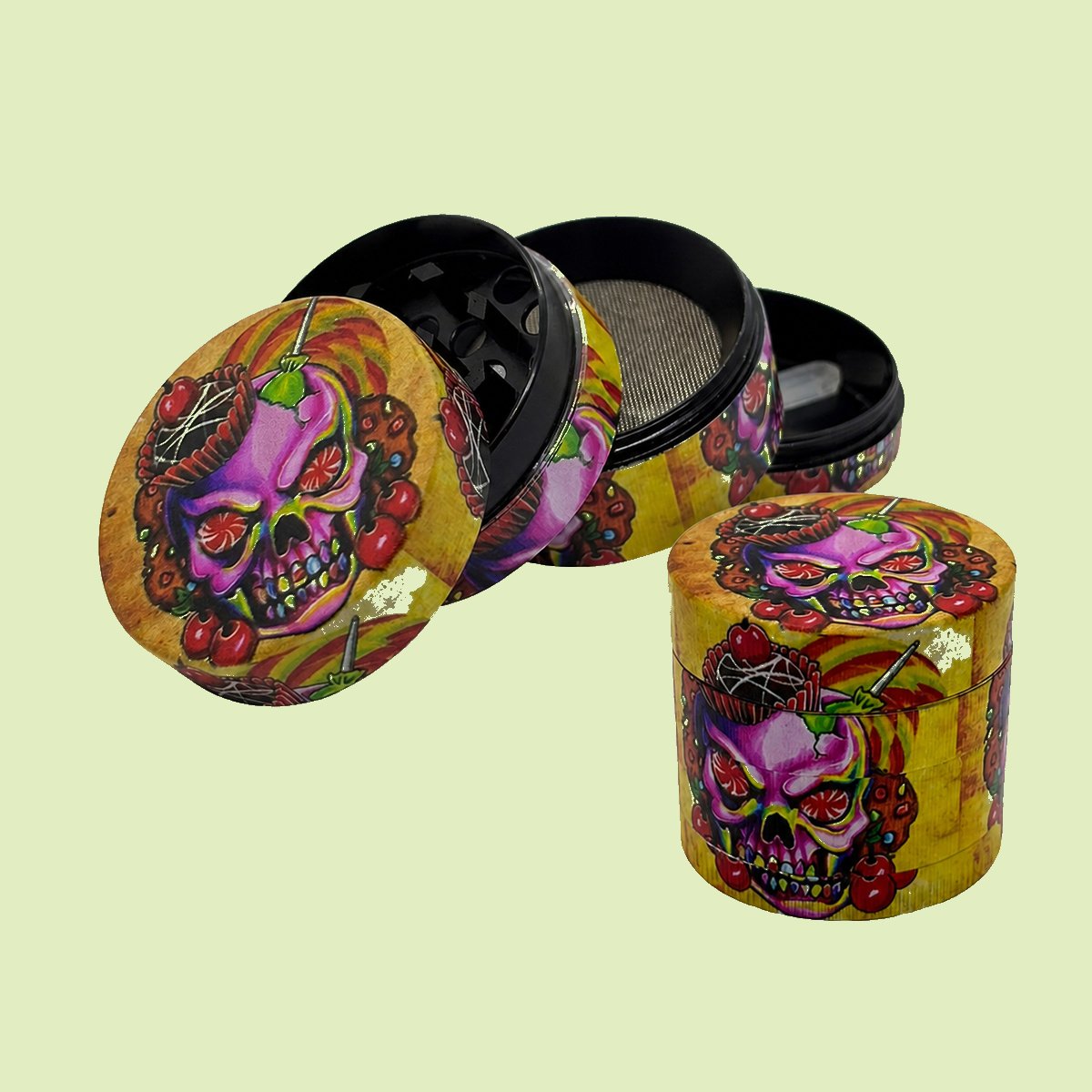 907-grinder-craneo-con-rosas-4-piezas-4-cm